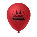 Balónek Šťastný nový rok - červený