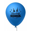 Balónek Šťastný nový rok - modrý