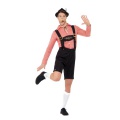 Pánský kostým Oktoberfest červený 