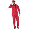 Kostým Gangster - červený