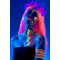  Tekutý latex neon - žluto-růžový