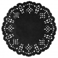 Krajkové prostírání - černé